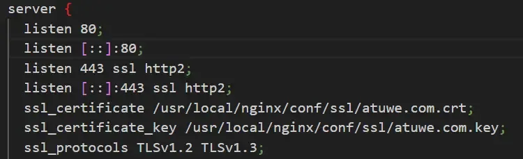 oneinstack提示nginx: [warn] the "listen ... http2" directive is deprecated, use the "http2" directive instead in的解决方法